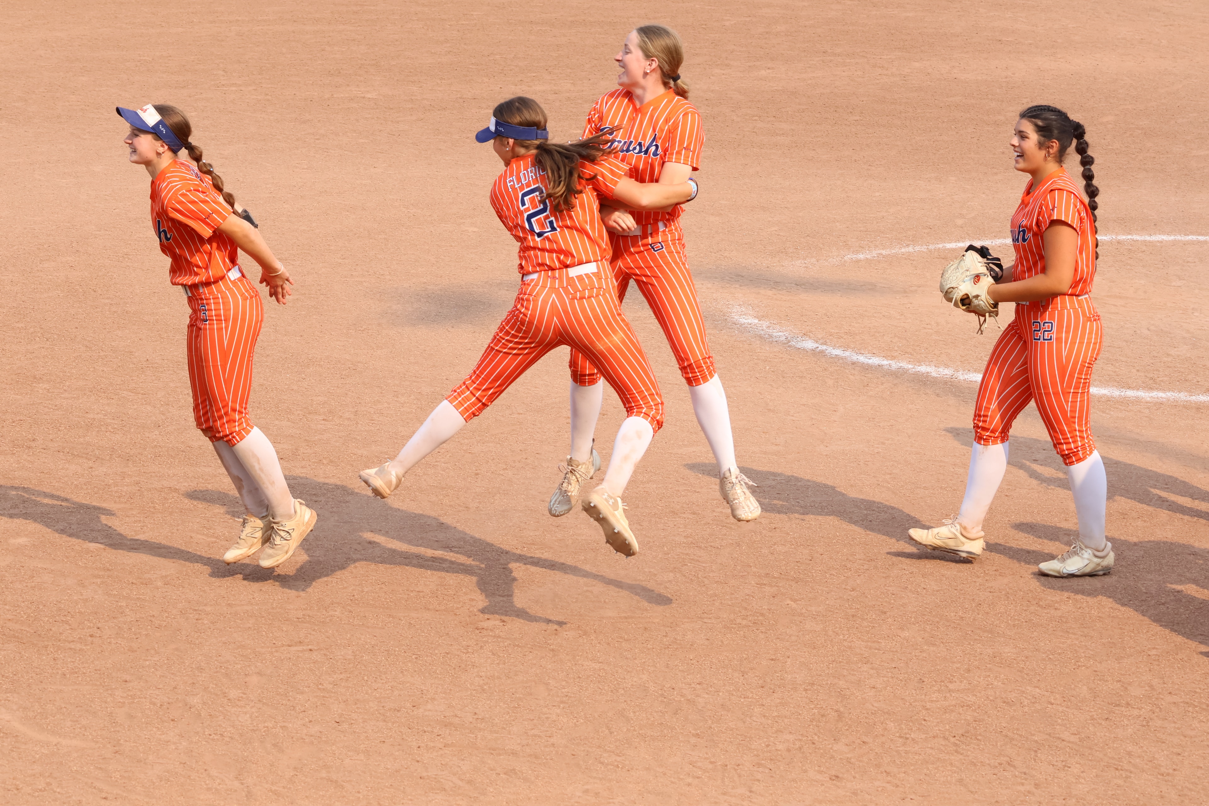 Walpole Crush softball team photo