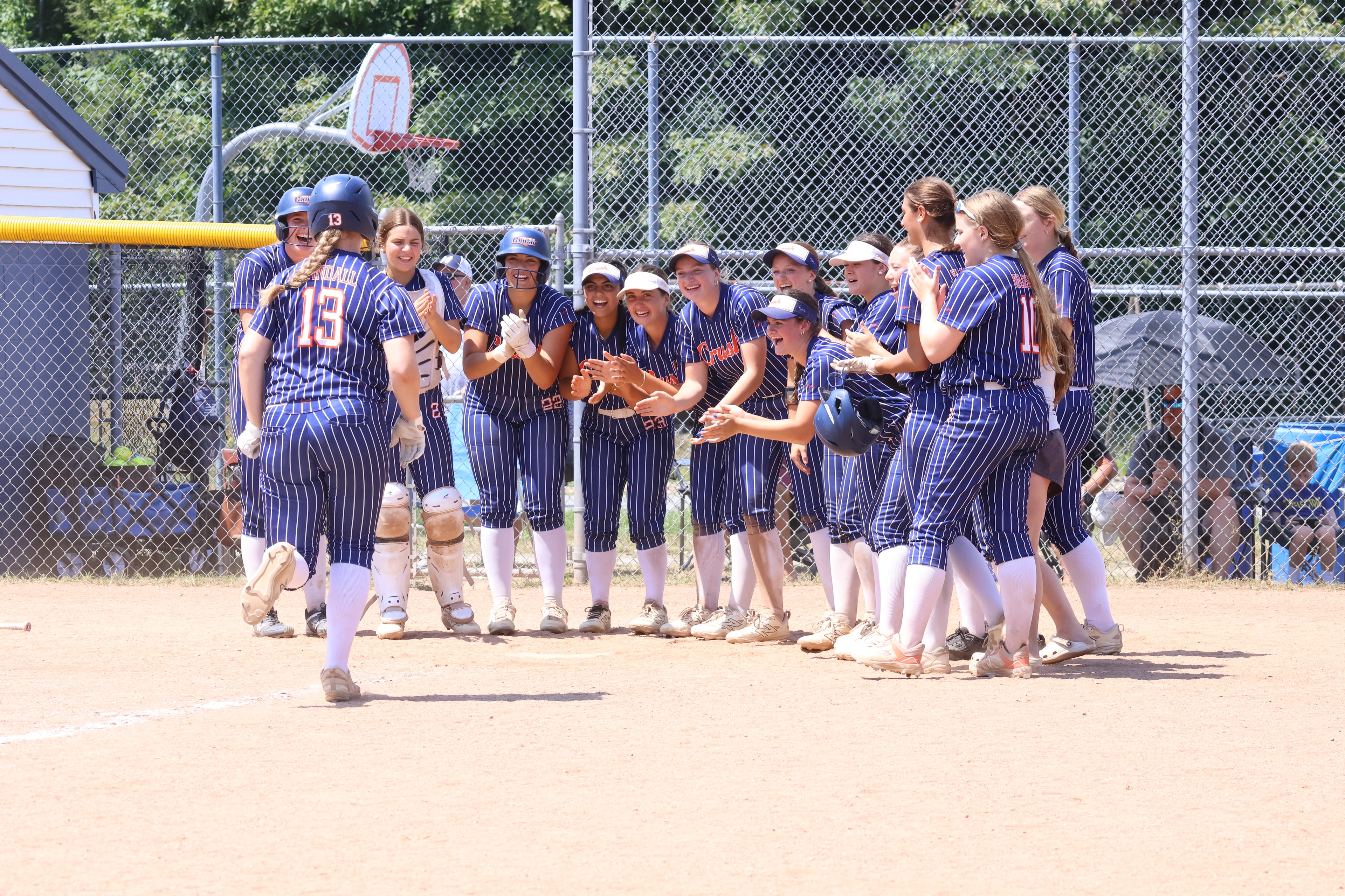 Walpole Crush softball team photo